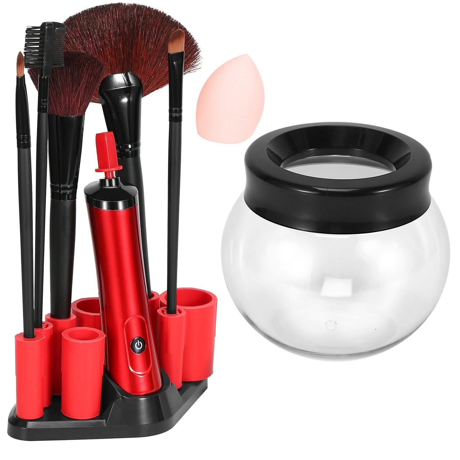 Electric Cosmetic Makeup Brush Cleaner Dryer Beauty & Personal Care - Tophatter Daily Deals