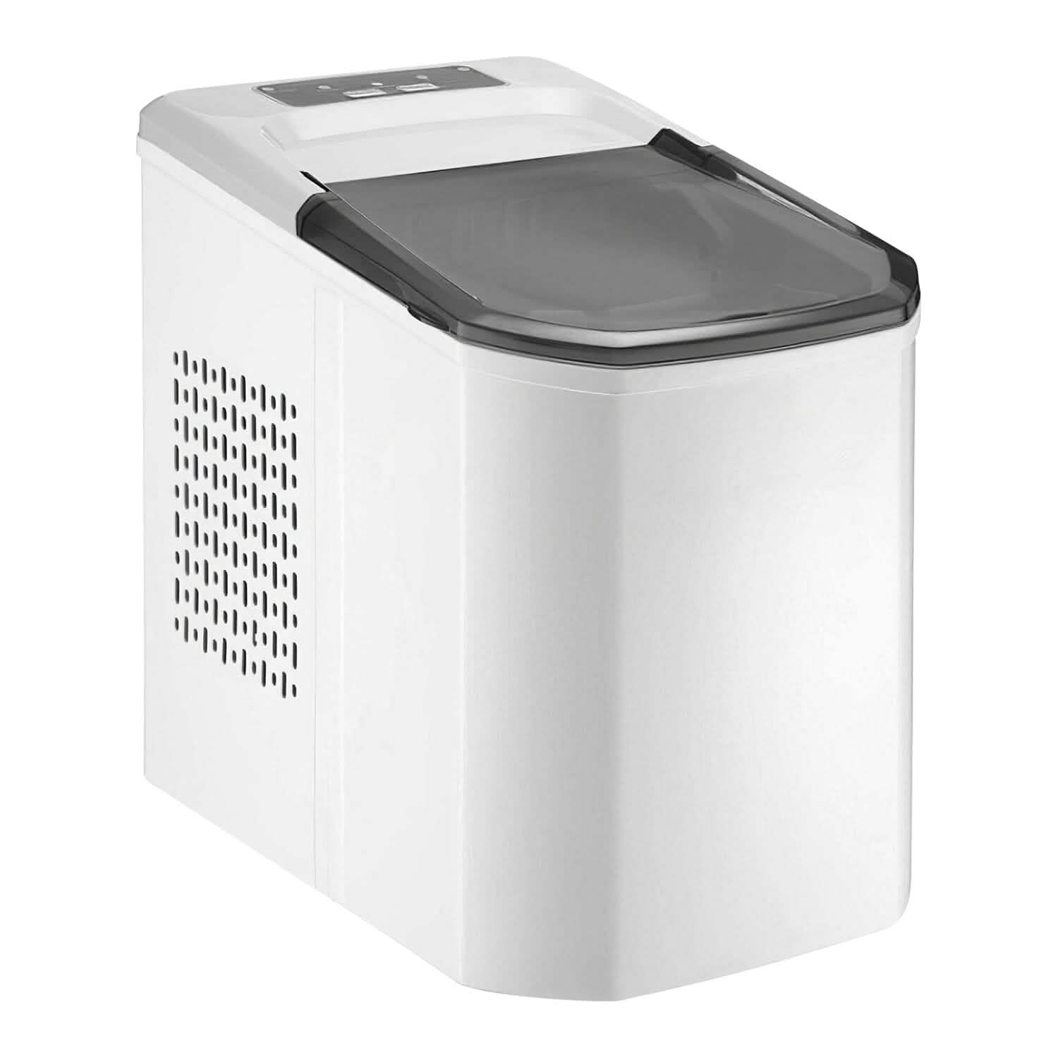 Electric Countertop Ice Make with Ice Scoop Basket Self Cleaning Kitchen Appliances - Tophatter Daily Deals