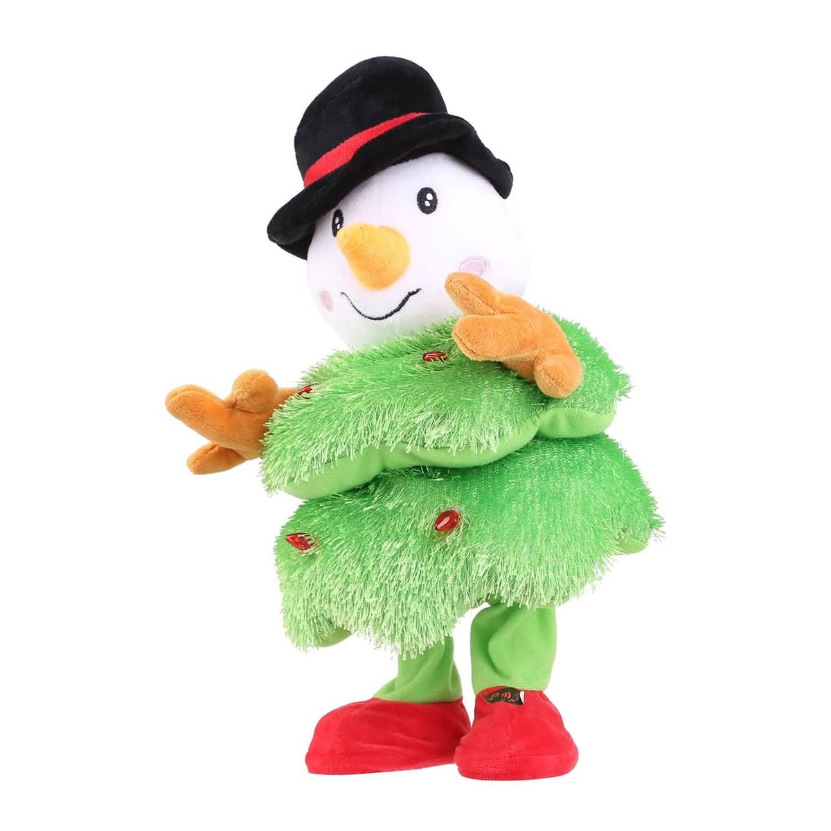Electric Dancing Singing Plush Toy Seasonal Decor - Tophatter Daily Deals