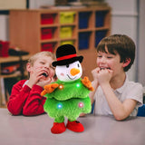 Electric Dancing Singing Plush Toy Seasonal Decor - Tophatter Daily Deals