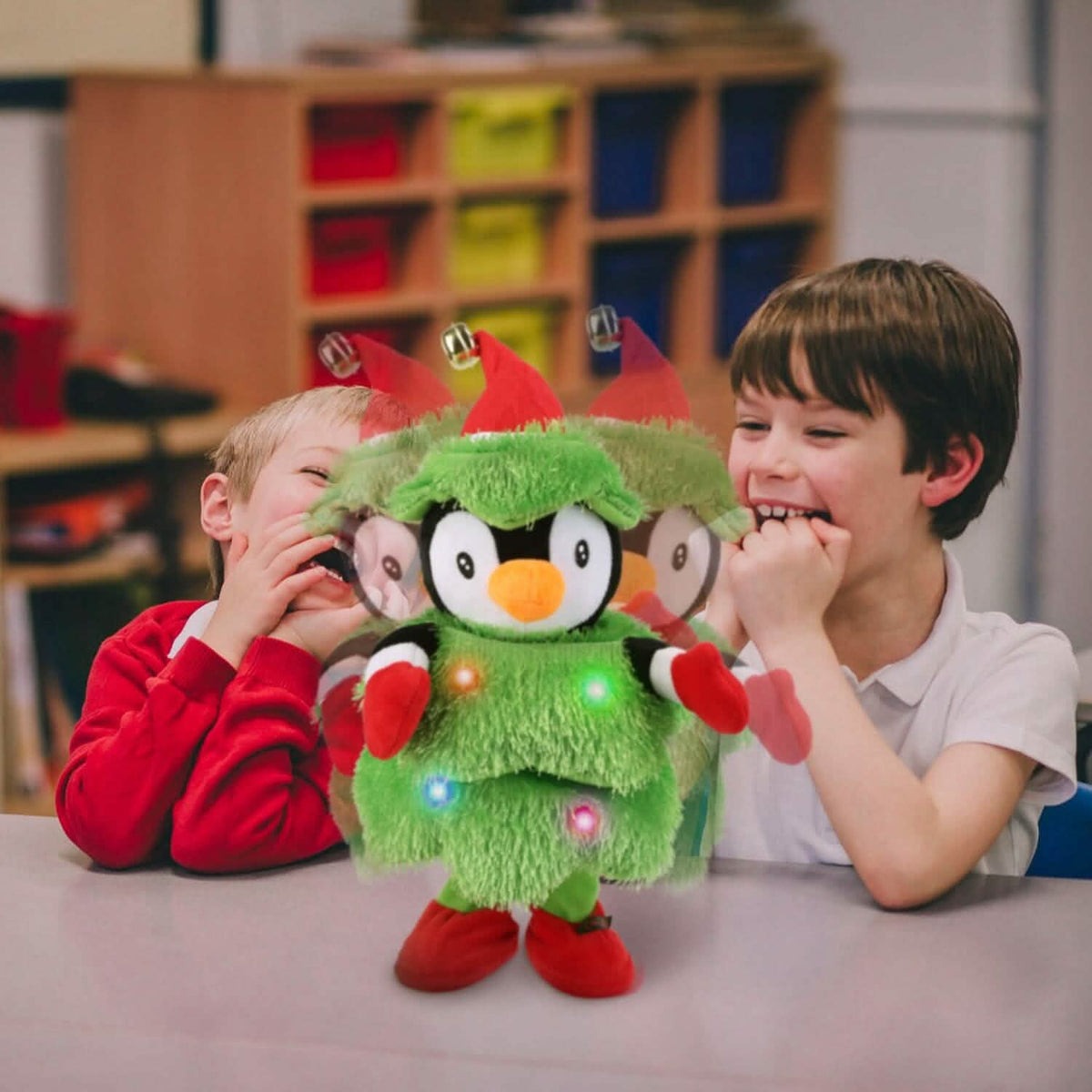 Electric Dancing Singing Plush Toy Seasonal Decor - Tophatter Daily Deals