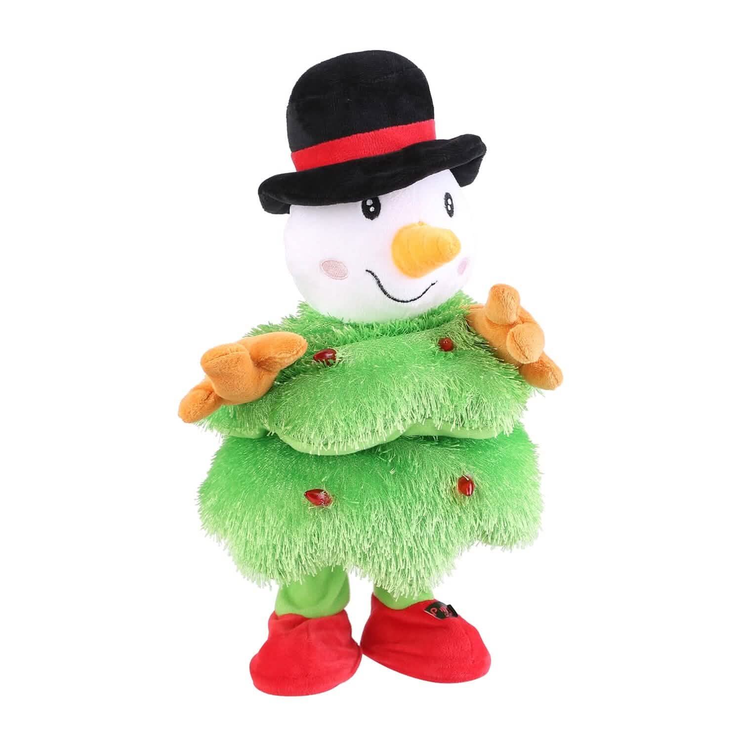 Electric Dancing Singing Plush Toy Seasonal Decor - Tophatter Daily Deals