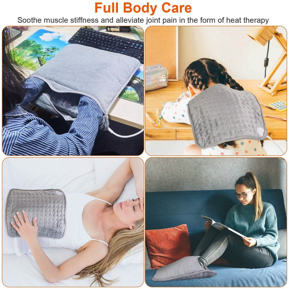 Electric Foot Warmer with 6 Temperature Settings Health & Wellness - Tophatter Daily Deals