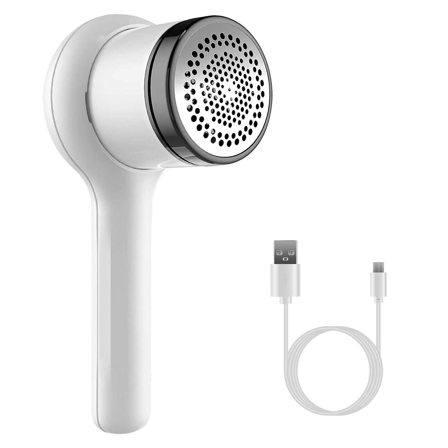 Electric Fuzz Pilling Trimmer Sweater Shaver with Detachable Handle Household Appliances - Tophatter Daily Deals