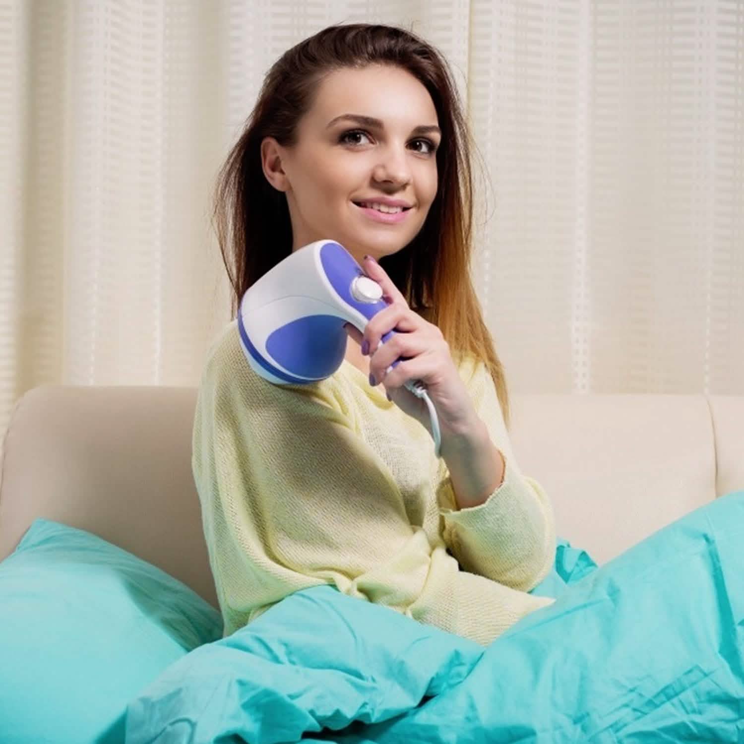 Electric Handheld Body Massager Health & Wellness - Tophatter Daily Deals