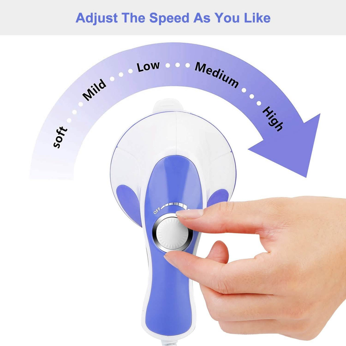 Electric Handheld Body Massager Health & Wellness - Tophatter Daily Deals