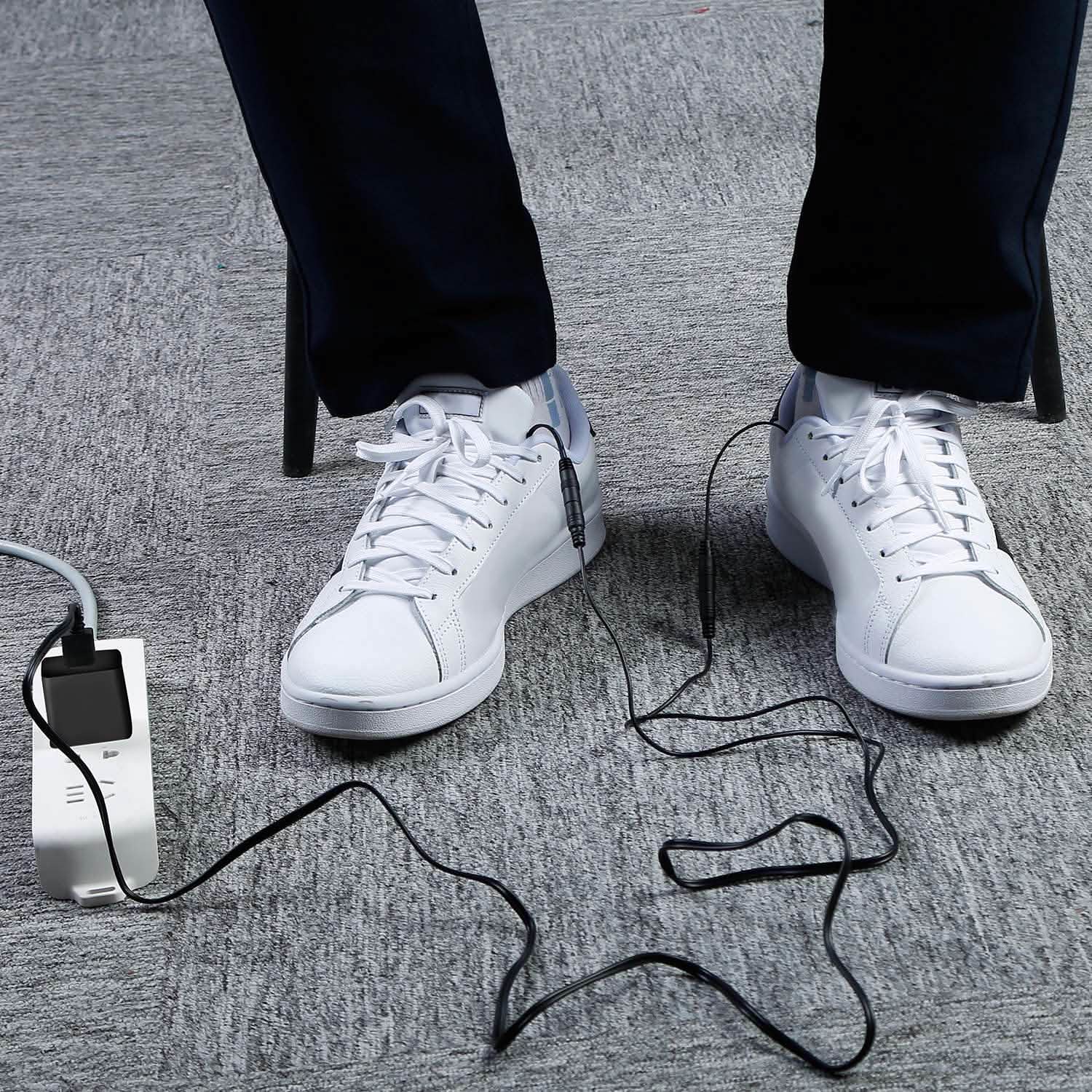 Electric Heated Insoles USB Foot Warmer Pads Health & Wellness - Tophatter Daily Deals