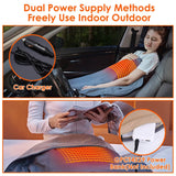 Electric Heated Throw Full Body Shawl Health & Wellness - Tophatter Daily Deals