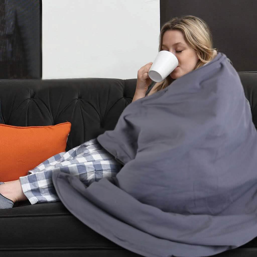 Electric Heated Throw Full Body Shawl Health & Wellness - Tophatter Daily Deals