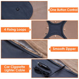 Electric Heated Throw Full Body Shawl Health & Wellness - Tophatter Daily Deals