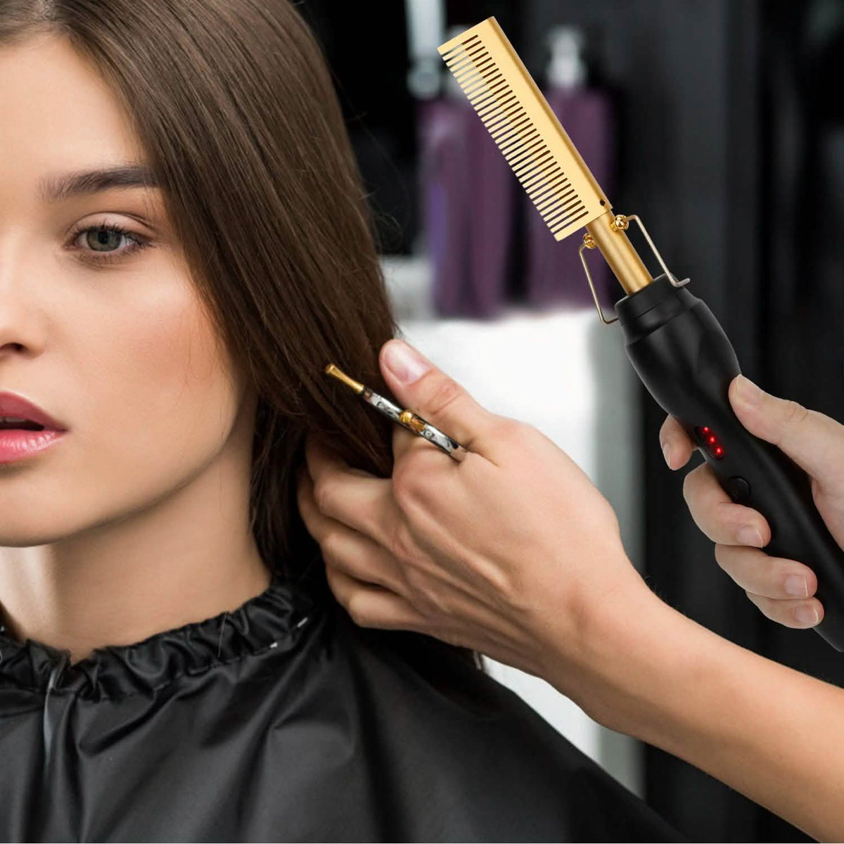 Electric Heating Hair Comb Beauty & Personal Care - Tophatter Daily Deals