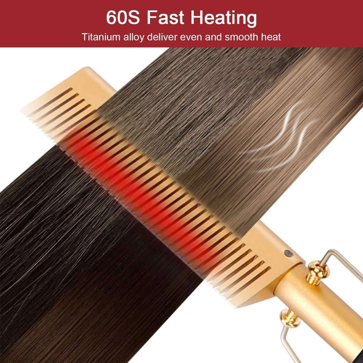 Electric Heating Hair Comb Beauty & Personal Care - Tophatter Daily Deals
