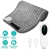 Electric Heating Pad for Back Abdomen Shoulder with 10 Adjustable Temperature Smart Timer Setting Health & Wellness - Tophatter Daily Deals