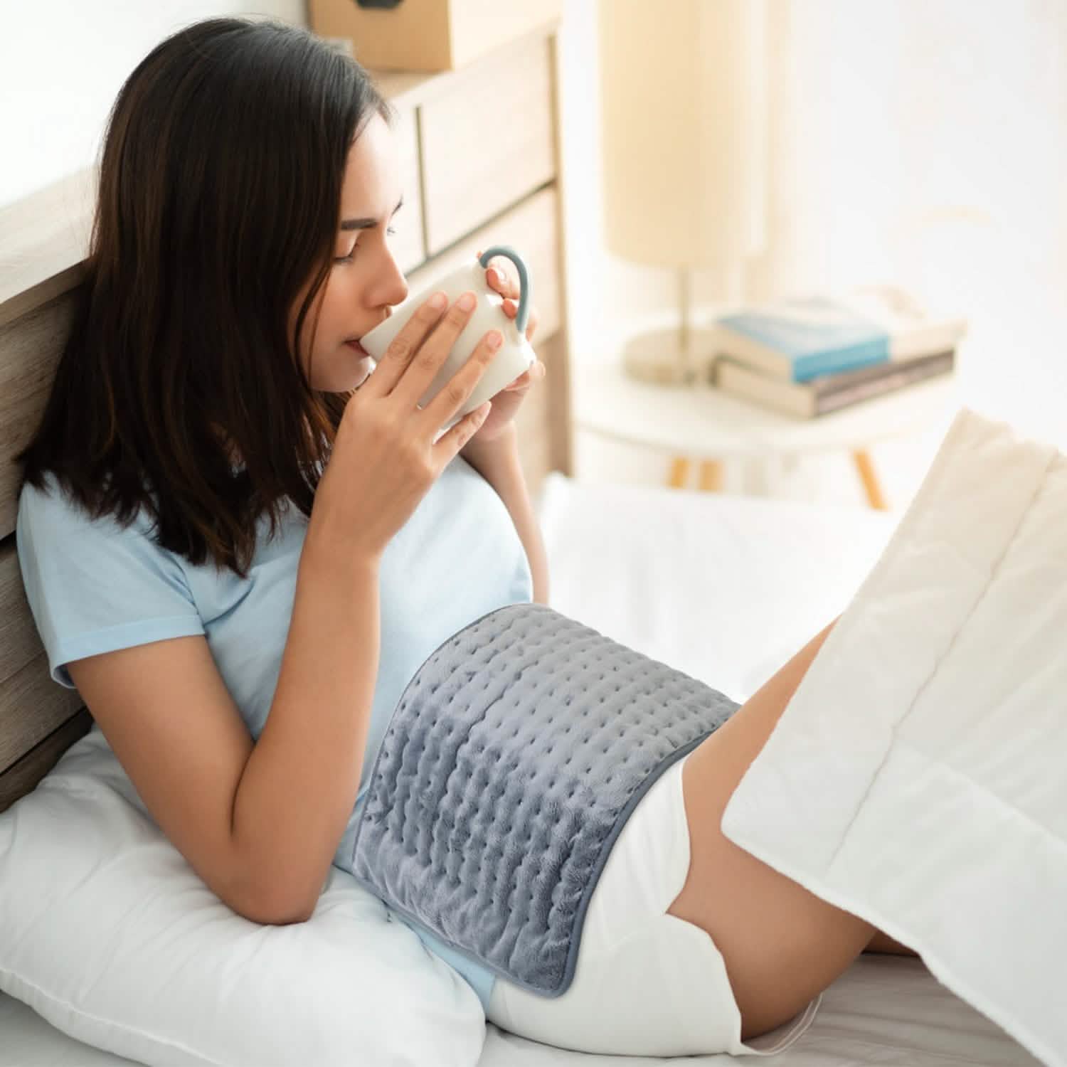Electric Heating Pad with 9 Temperature Levels Health & Wellness - Tophatter Daily Deals