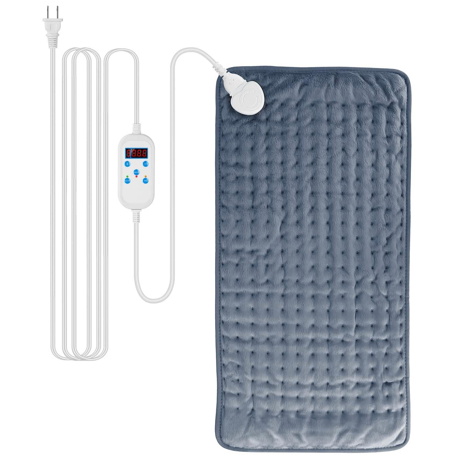Electric Heating Pad with 9 Temperature Levels Health & Wellness - Tophatter Daily Deals
