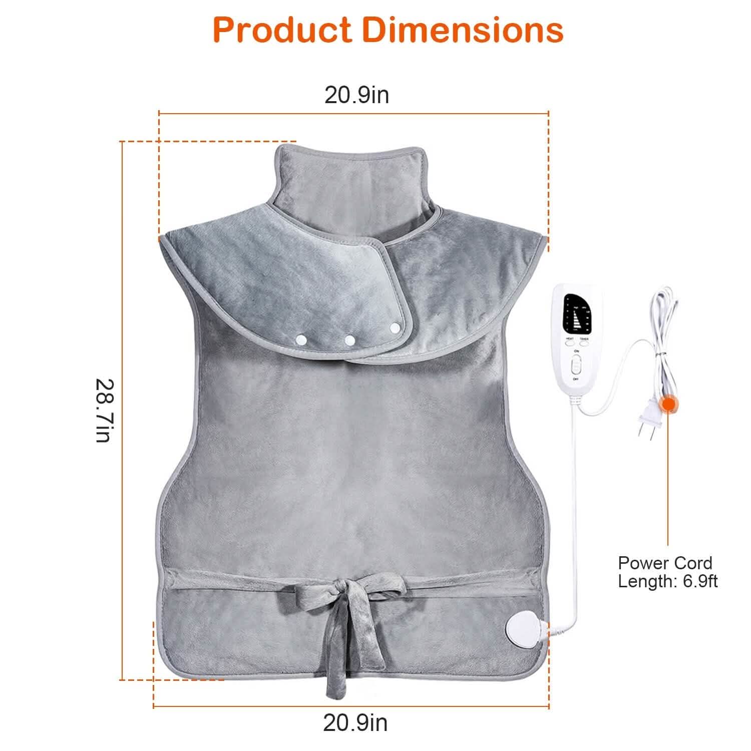 Electric Heating Wrap for Neck Shoulder Health & Wellness - Tophatter Daily Deals