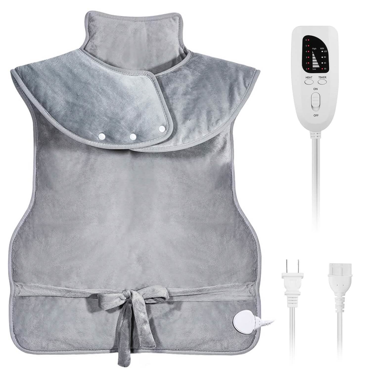 Electric Heating Wrap for Neck Shoulder Health & Wellness - Tophatter Daily Deals