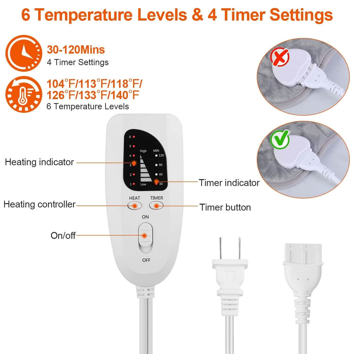 Electric Heating Wrap for Neck Shoulder Health & Wellness - Tophatter Daily Deals