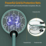 Electric Mosquito Swatter Bug Zapper Pest Control - Tophatter Daily Deals