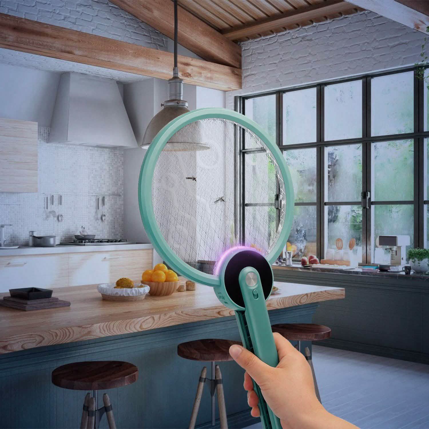 Electric Mosquito Swatter Bug Zapper Pest Control - Tophatter Daily Deals
