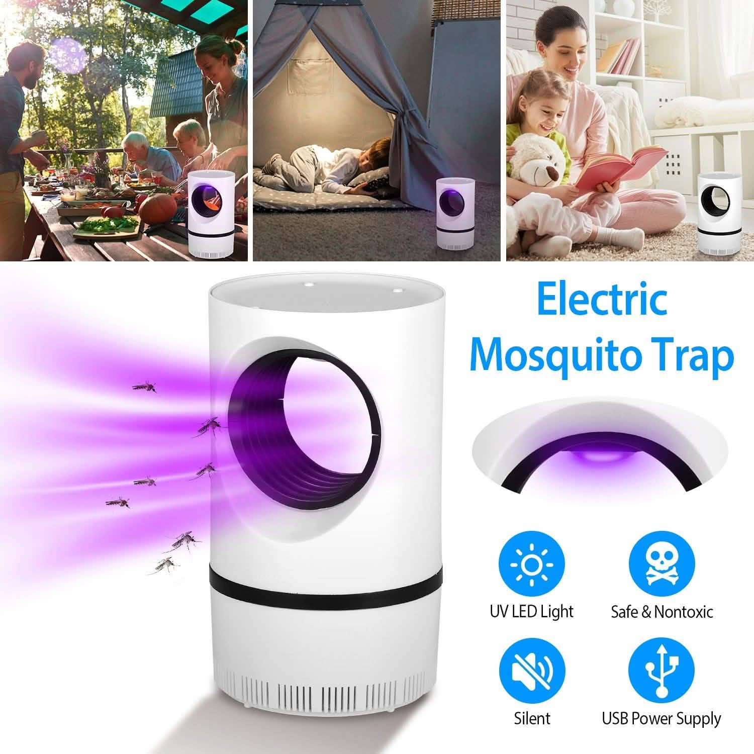Electric Mosquito Trap Pest Control - Tophatter Daily Deals
