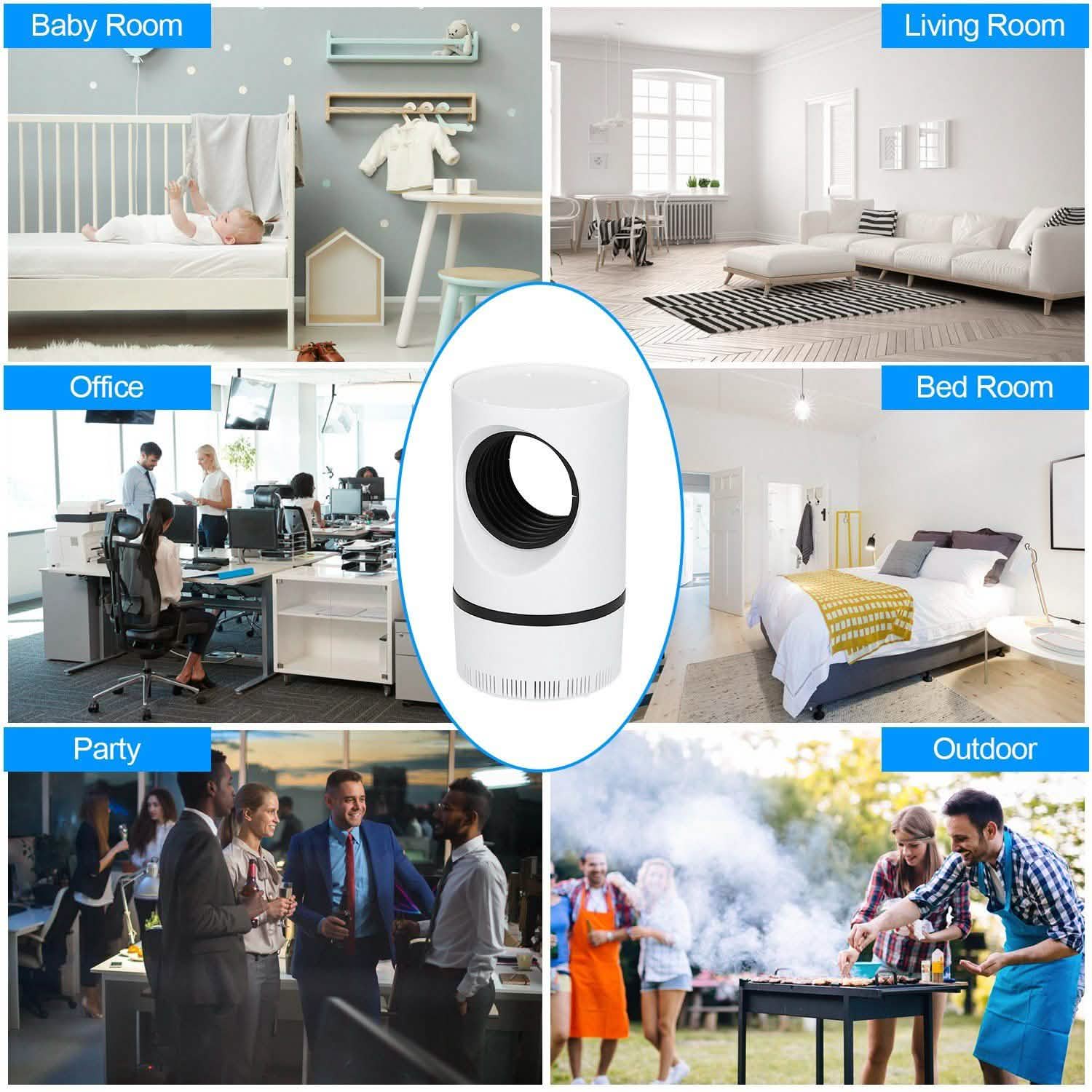 Electric Mosquito Trap Pest Control - Tophatter Daily Deals