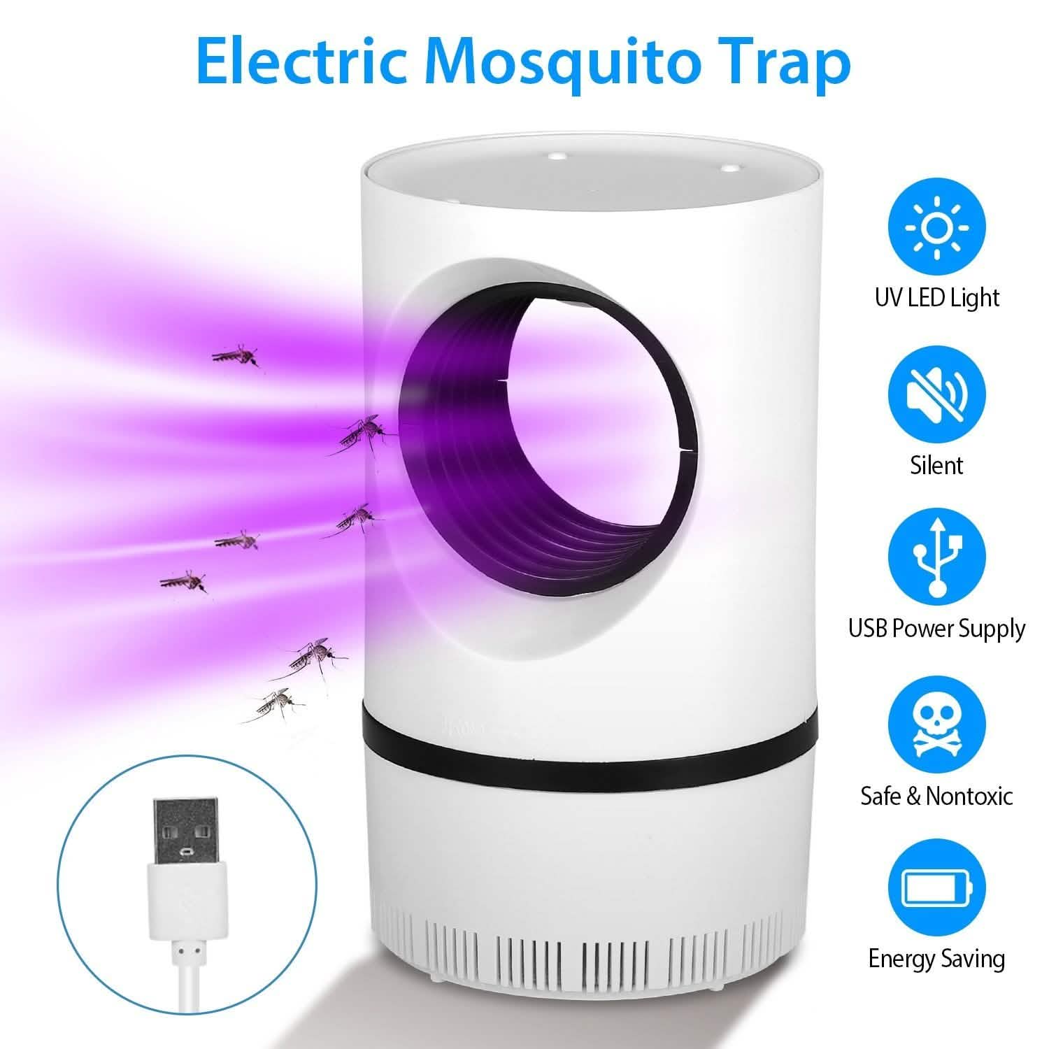 Electric Mosquito Trap Pest Control - Tophatter Daily Deals
