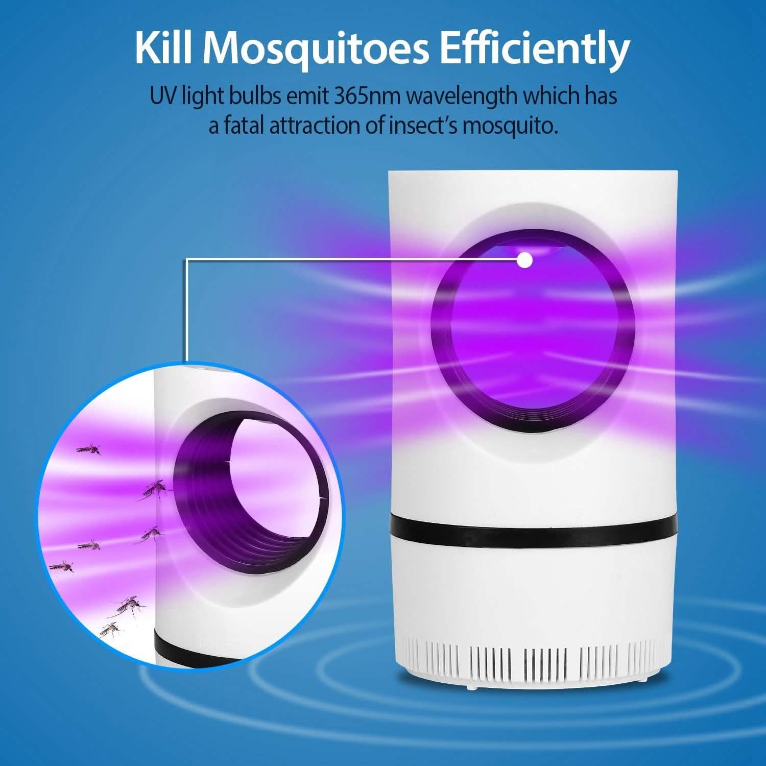 Electric Mosquito Trap Pest Control - Tophatter Daily Deals