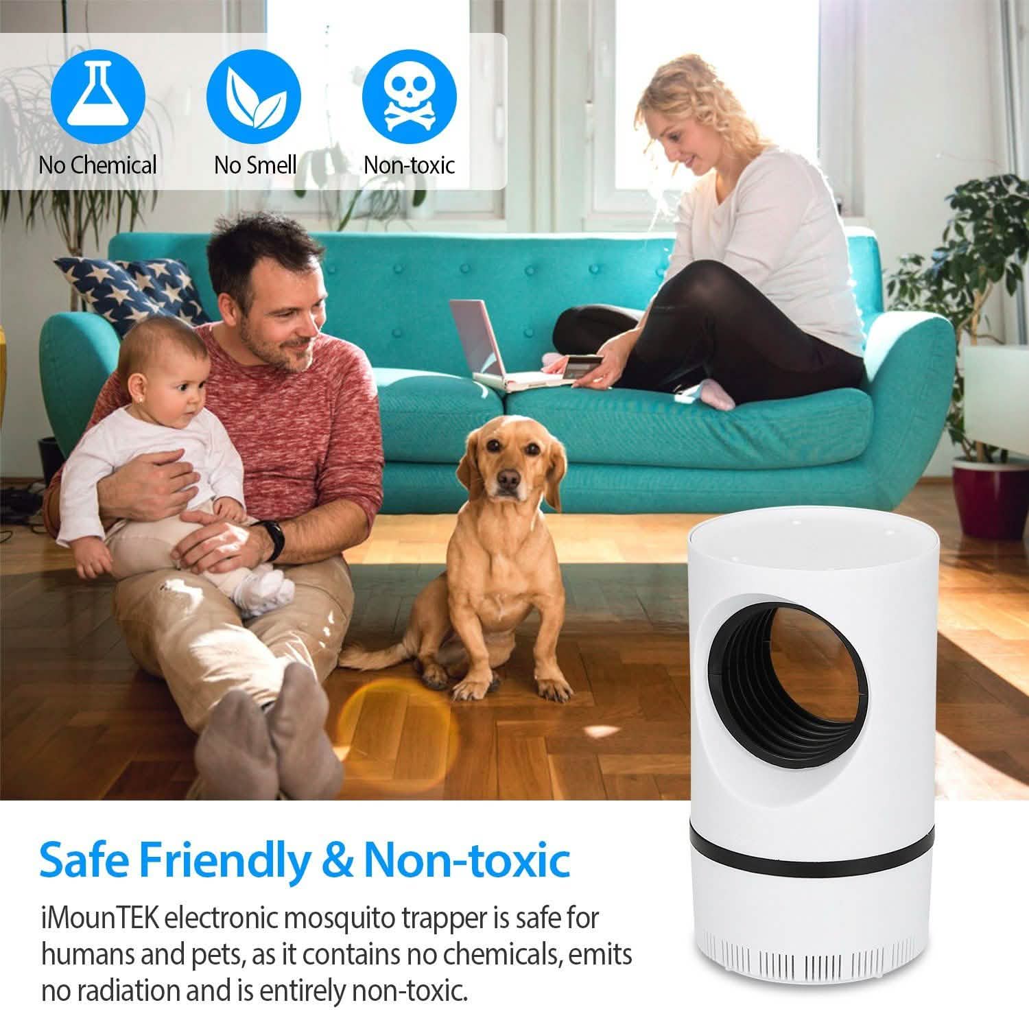 Electric Mosquito Trap Pest Control - Tophatter Daily Deals