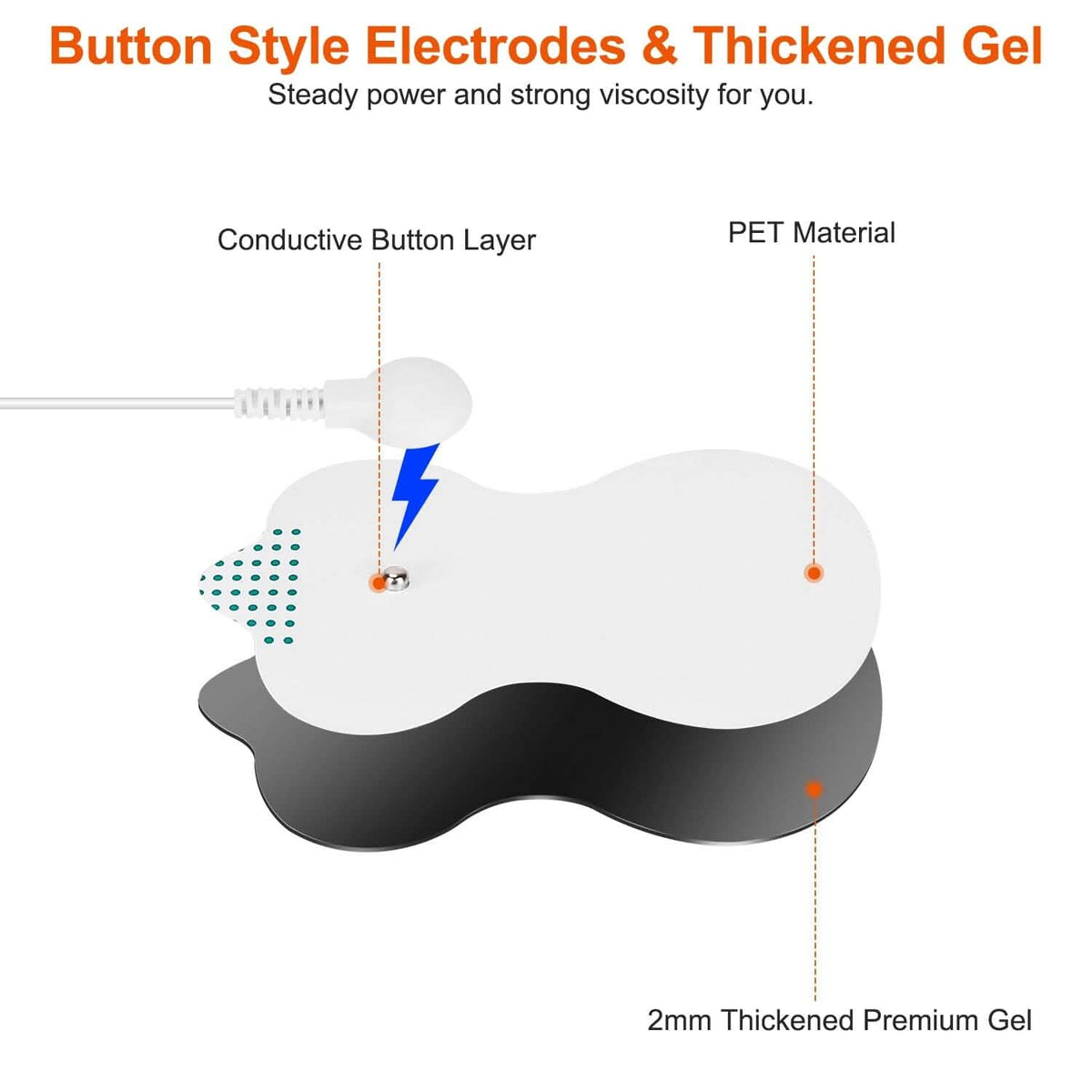 Electric Muscle Stimulator with Electrode Pads Wires Health & Wellness - Tophatter Daily Deals
