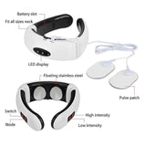 Electric Neck Massager and Pulse Back 6 Modes Power Control Health & Wellness - Tophatter Daily Deals