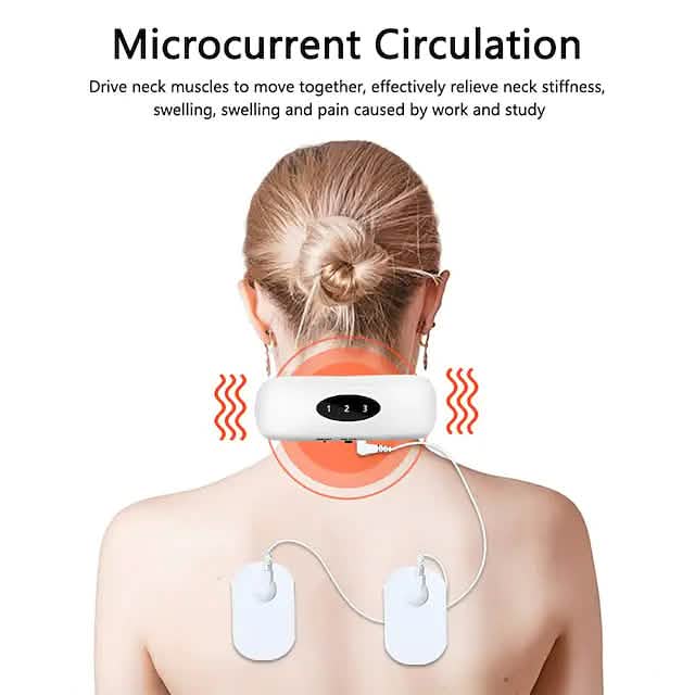 Electric Neck Massager and Pulse Back 6 Modes Power Control Health & Wellness - Tophatter Daily Deals