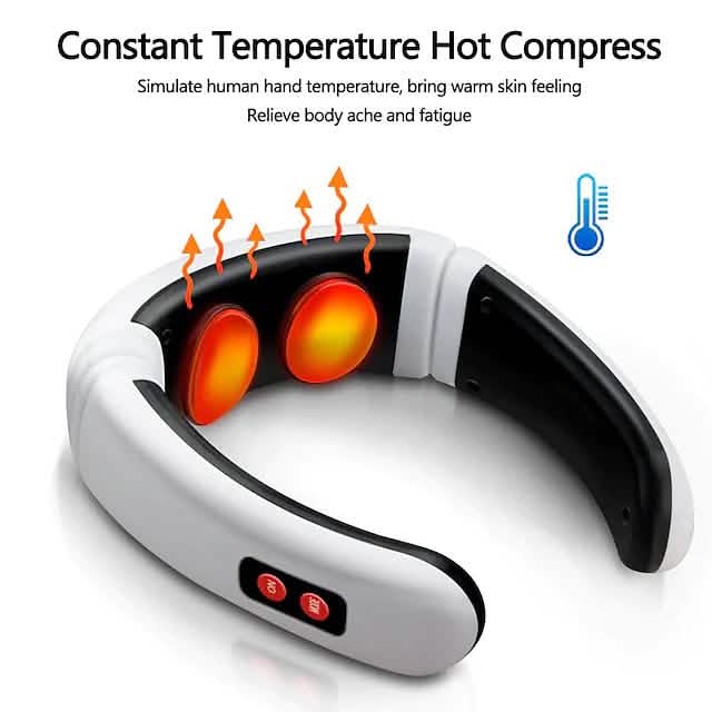 Electric Neck Massager and Pulse Back 6 Modes Power Control Health & Wellness - Tophatter Daily Deals