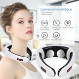 Electric Neck Massager and Pulse Back 6 Modes Power Control Health & Wellness - Tophatter Daily Deals