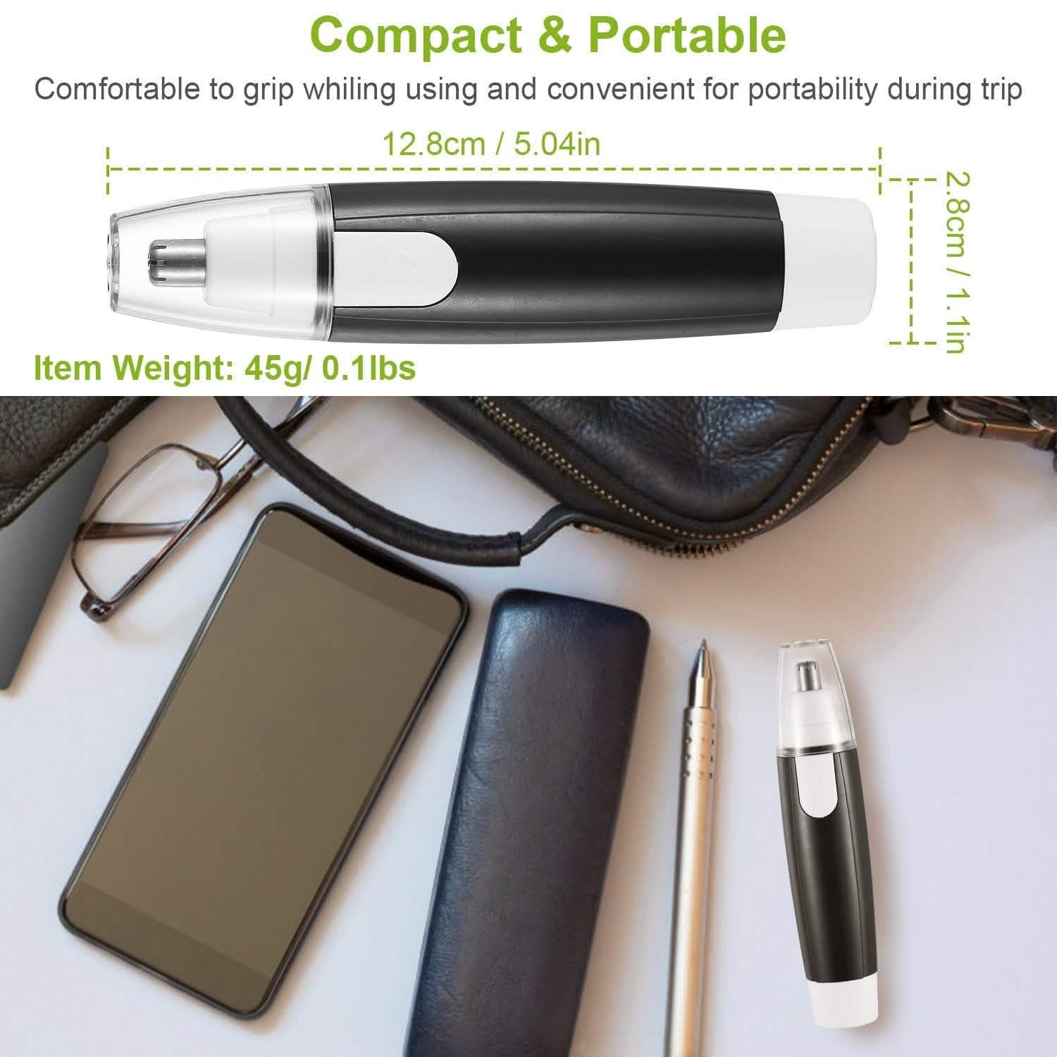 Electric Nose, Ear and Hair Trimmer Men's Grooming - Tophatter Daily Deals