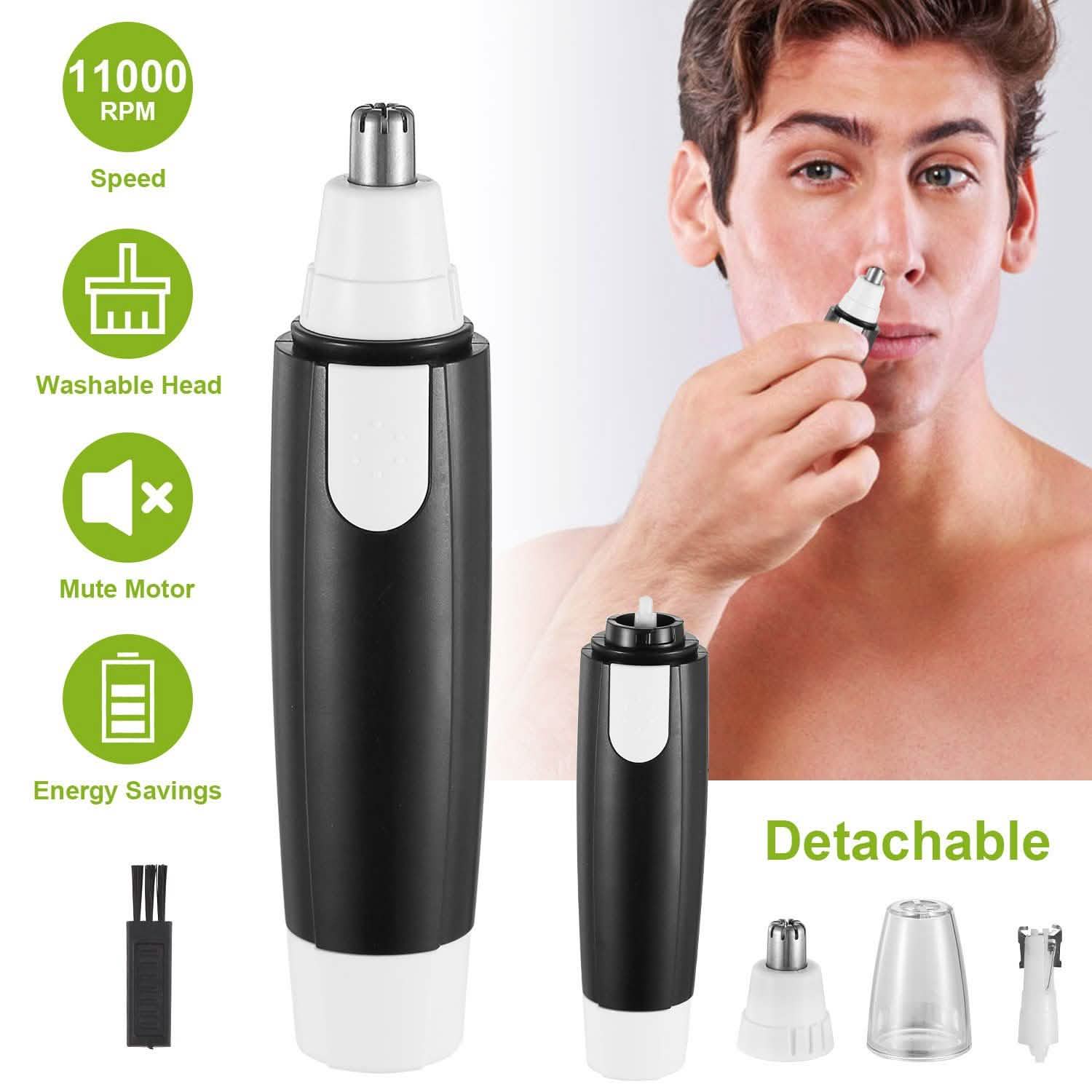 Electric Nose, Ear and Hair Trimmer Men's Grooming - Tophatter Daily Deals