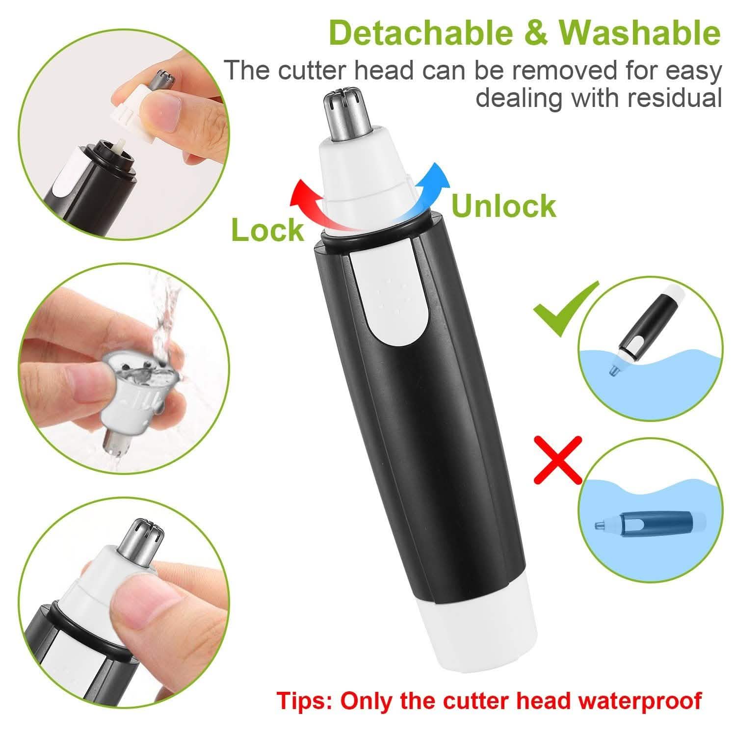 Electric Nose Ear Hair Trimmer Beauty & Personal Care - Tophatter Daily Deals