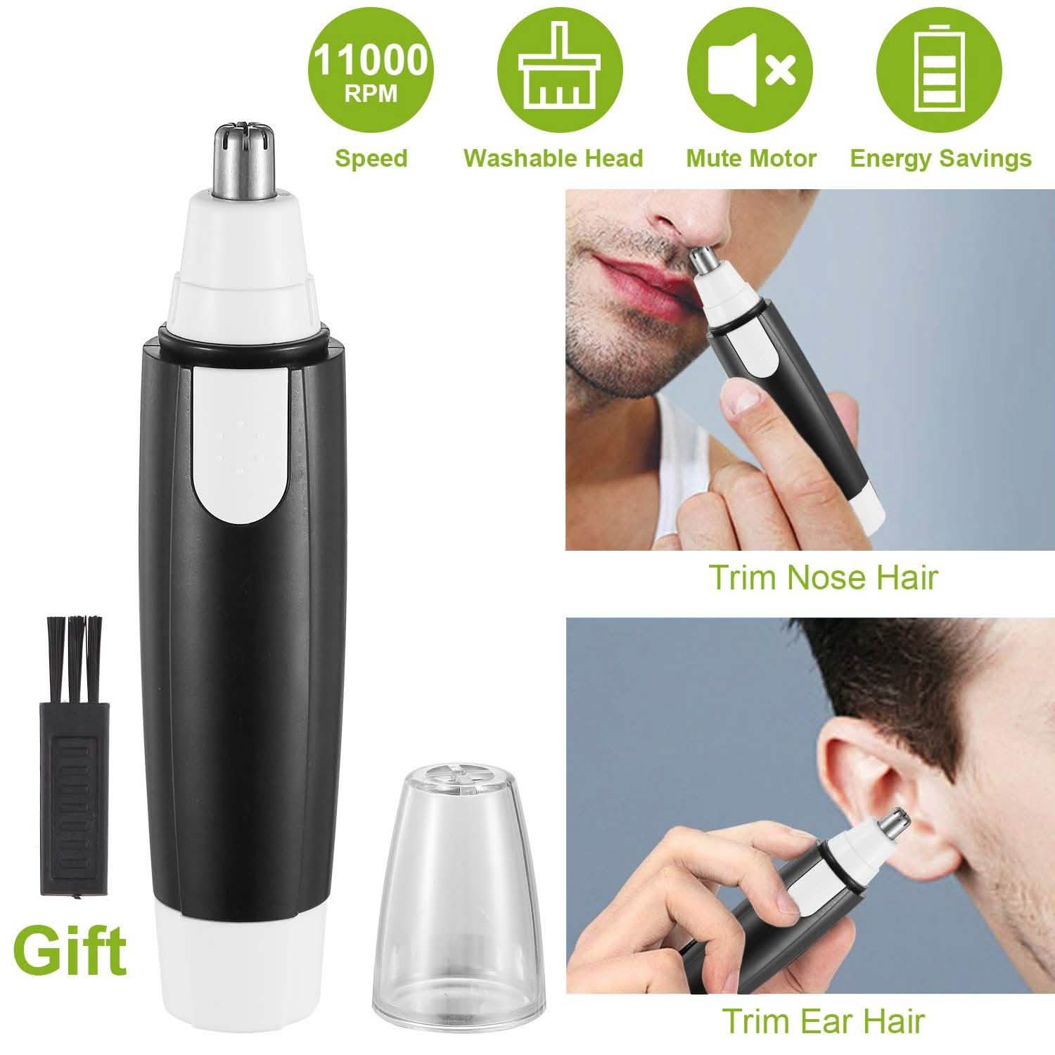 Electric Nose Ear Hair Trimmer Beauty & Personal Care - Tophatter Daily Deals
