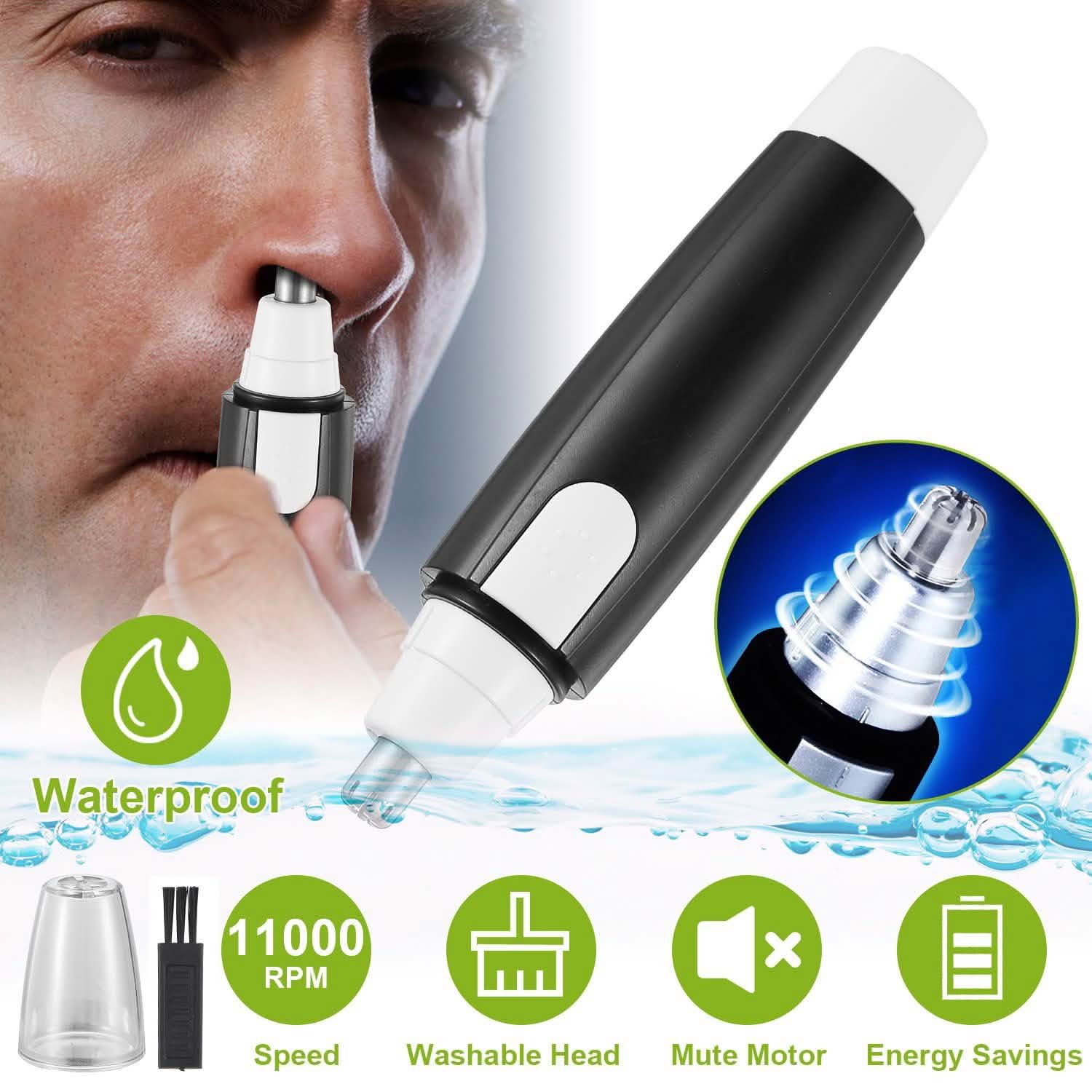 Electric Nose Ear Hair Trimmer Beauty & Personal Care - Tophatter Daily Deals