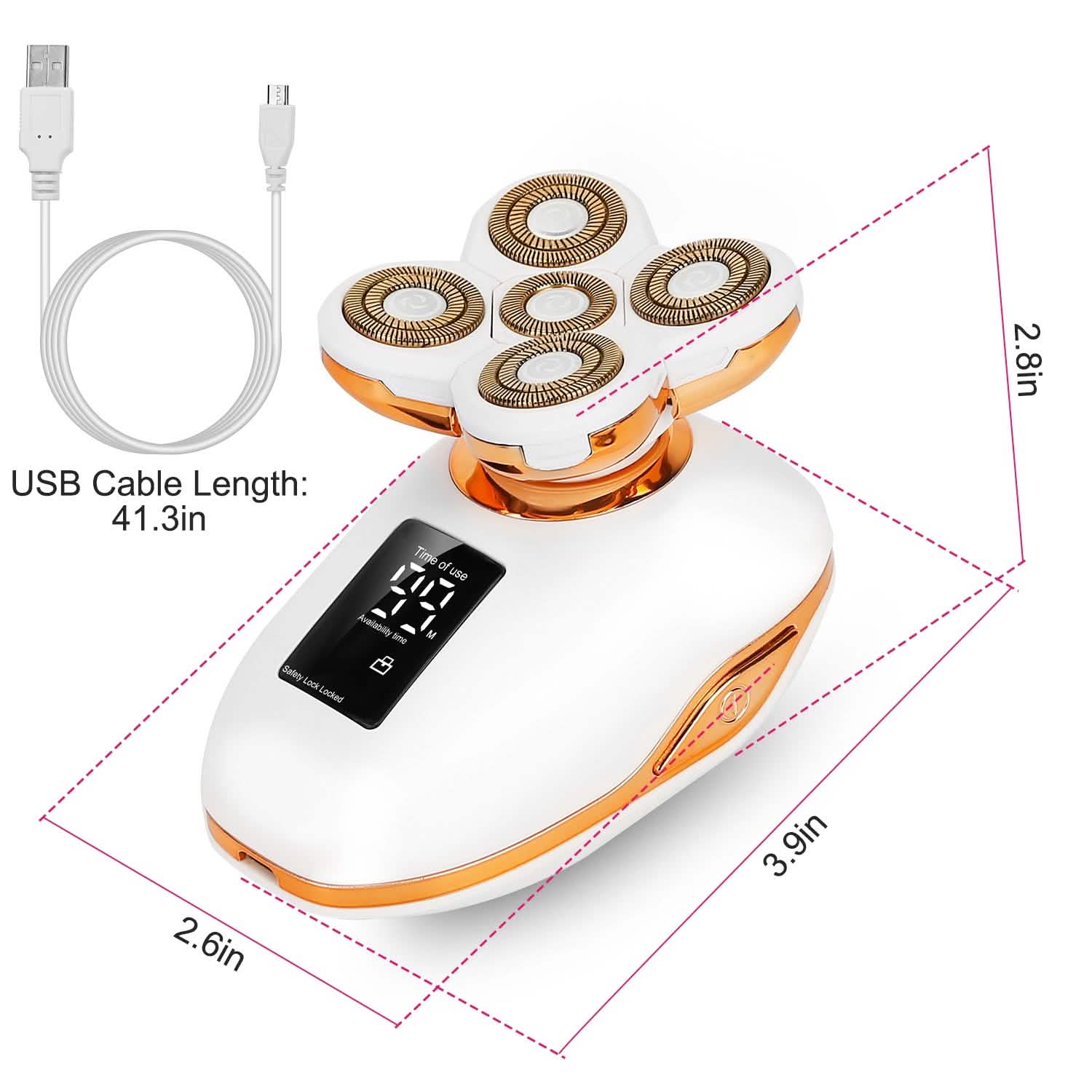 Electric Razor for Women Painless Leg Shaver Beauty & Personal Care - Tophatter Daily Deals