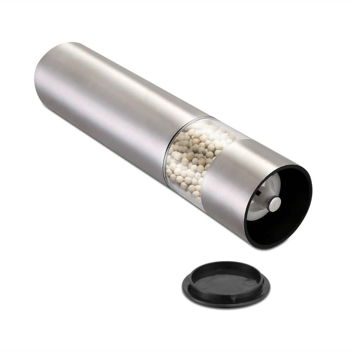 Electric Salt Pepper Grinder with Light Adjustable Coarseness Kitchen Tools & Gadgets - Tophatter Daily Deals
