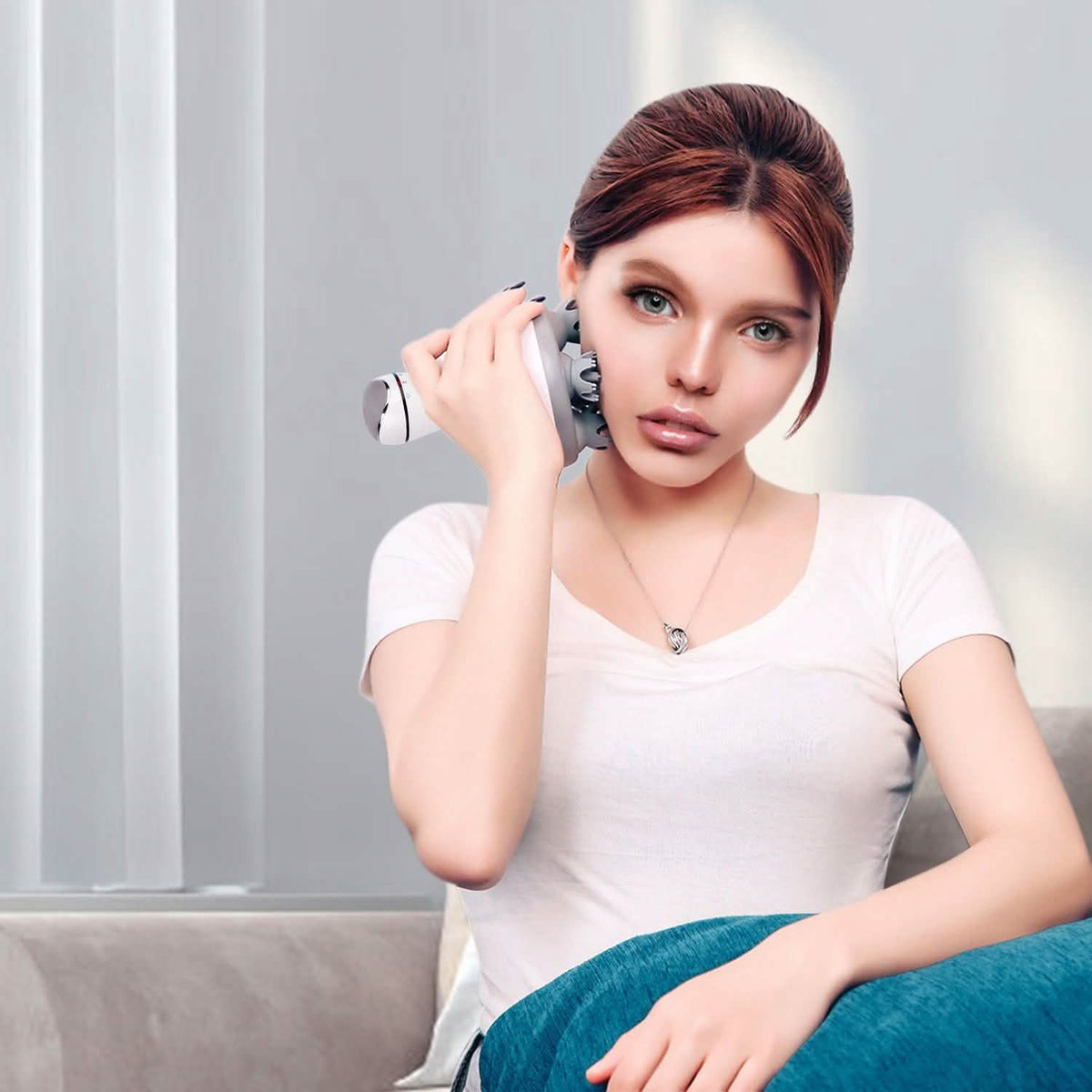 Electric Scalp Massager Handheld Health & Wellness - Tophatter Daily Deals