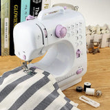 Electric Sewing Machine 12 Stitches with Foot Pedal Household Appliances - Tophatter Daily Deals