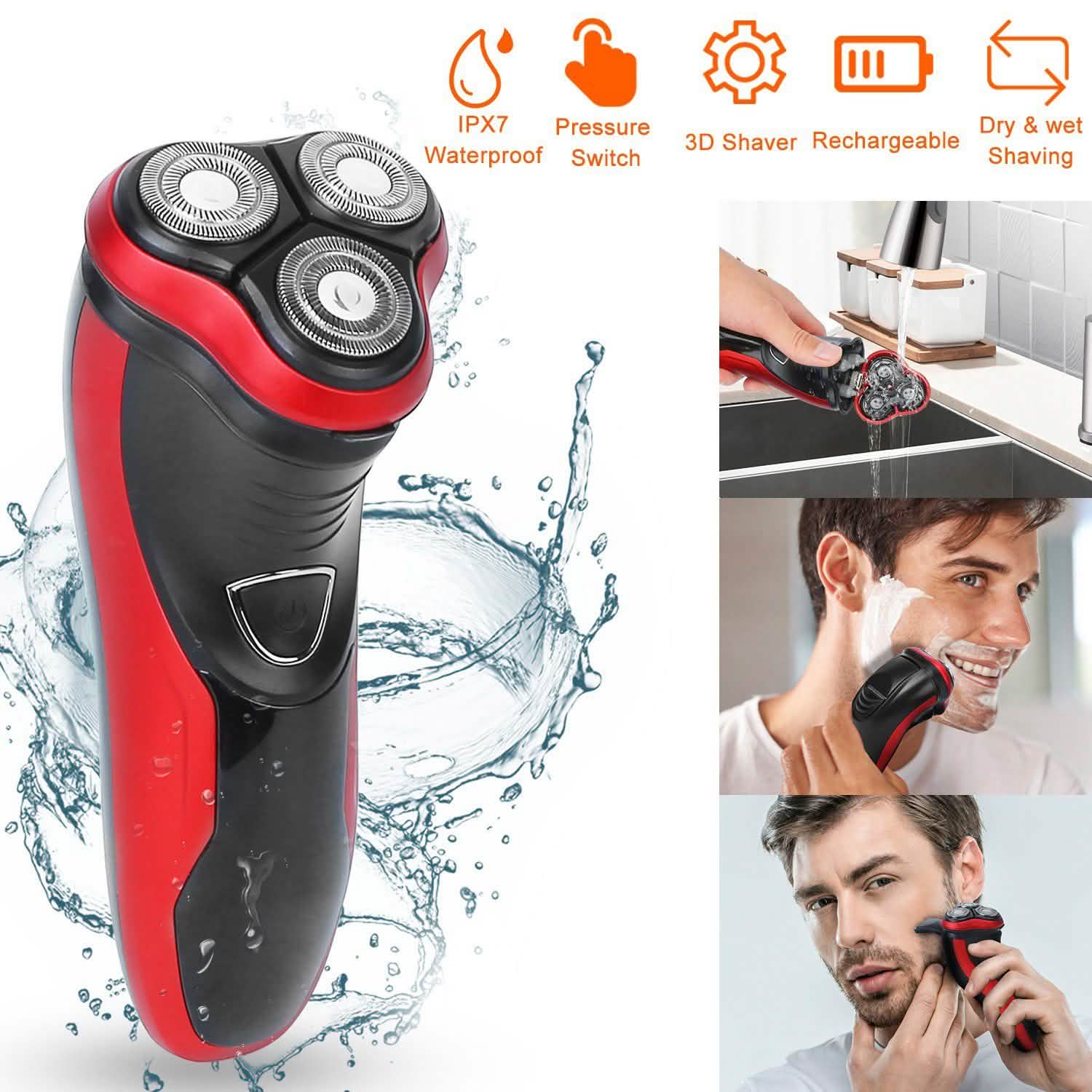 Electric Shaver Razor for Men Men's Grooming - Tophatter Daily Deals