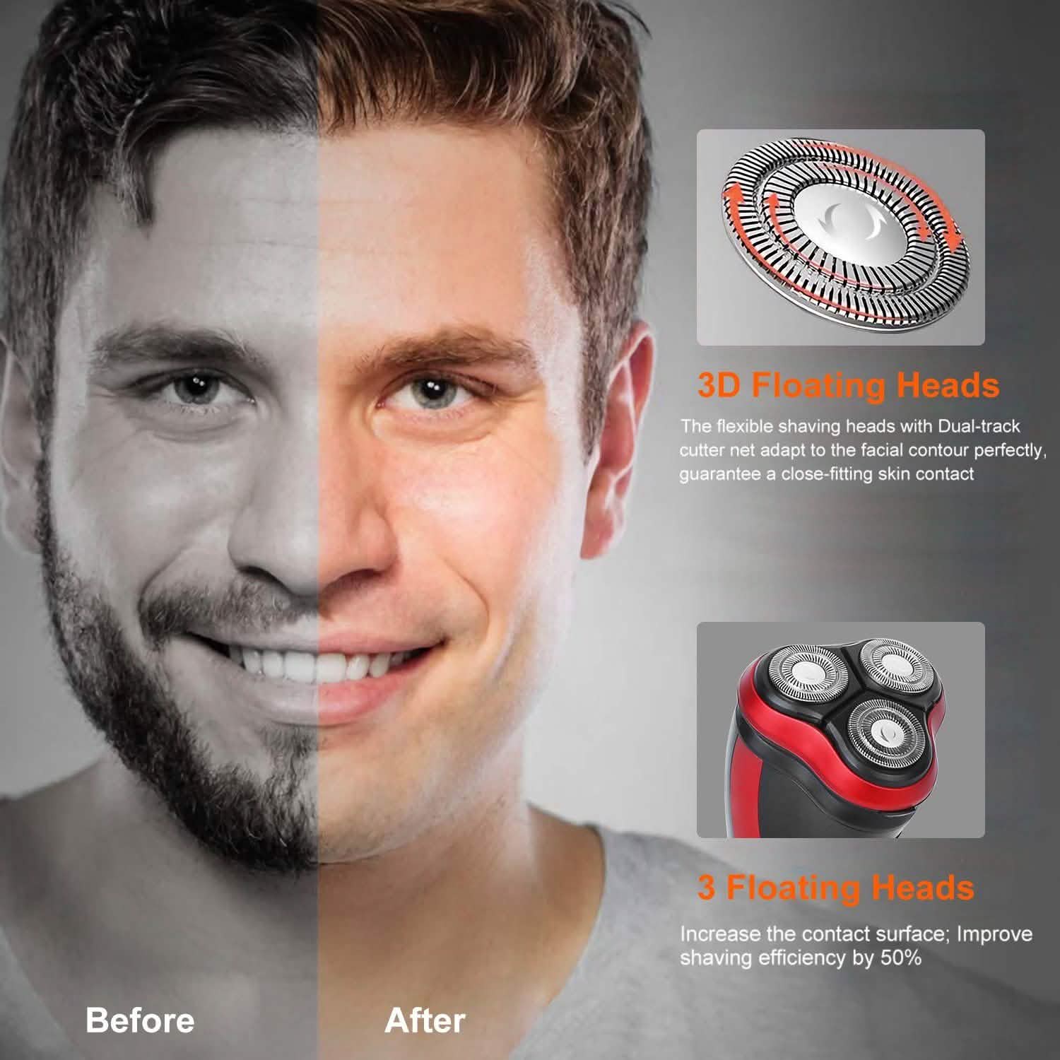 Electric Shaver Razor for Men Men's Grooming - Tophatter Daily Deals