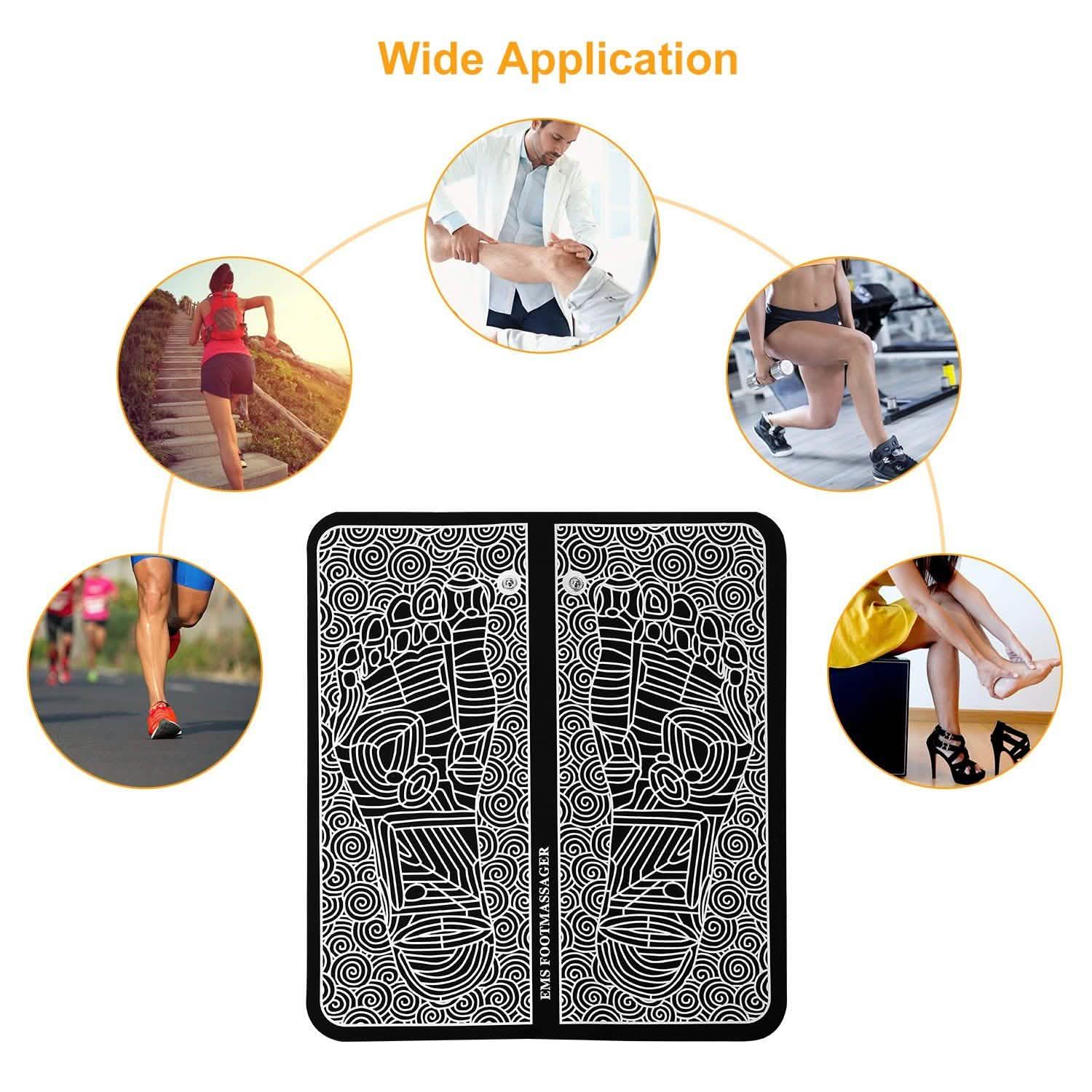 Electric Stimulator Massage Pad Health & Wellness - Tophatter Daily Deals