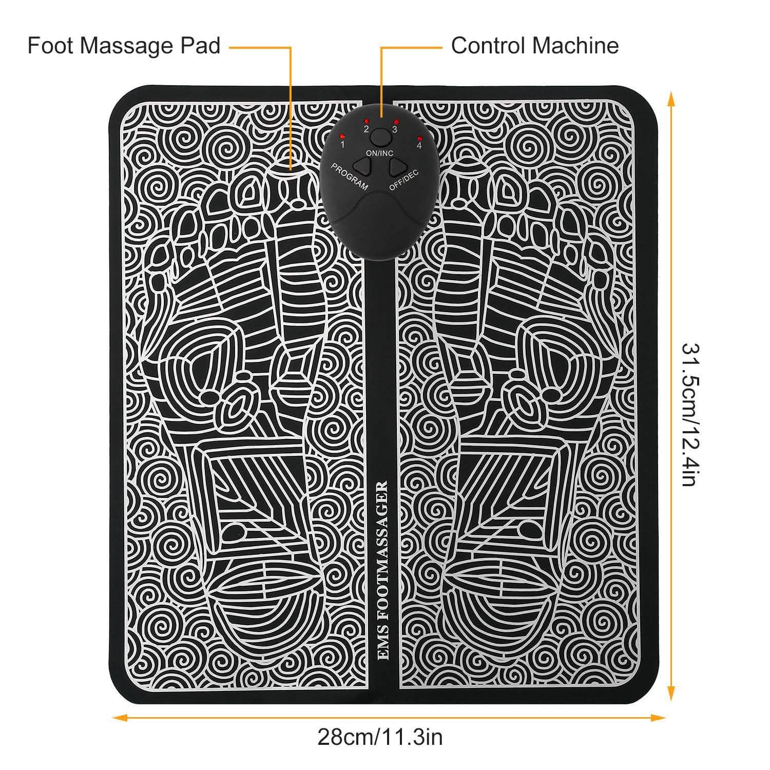 Electric Stimulator Massage Pad Health & Wellness - Tophatter Daily Deals
