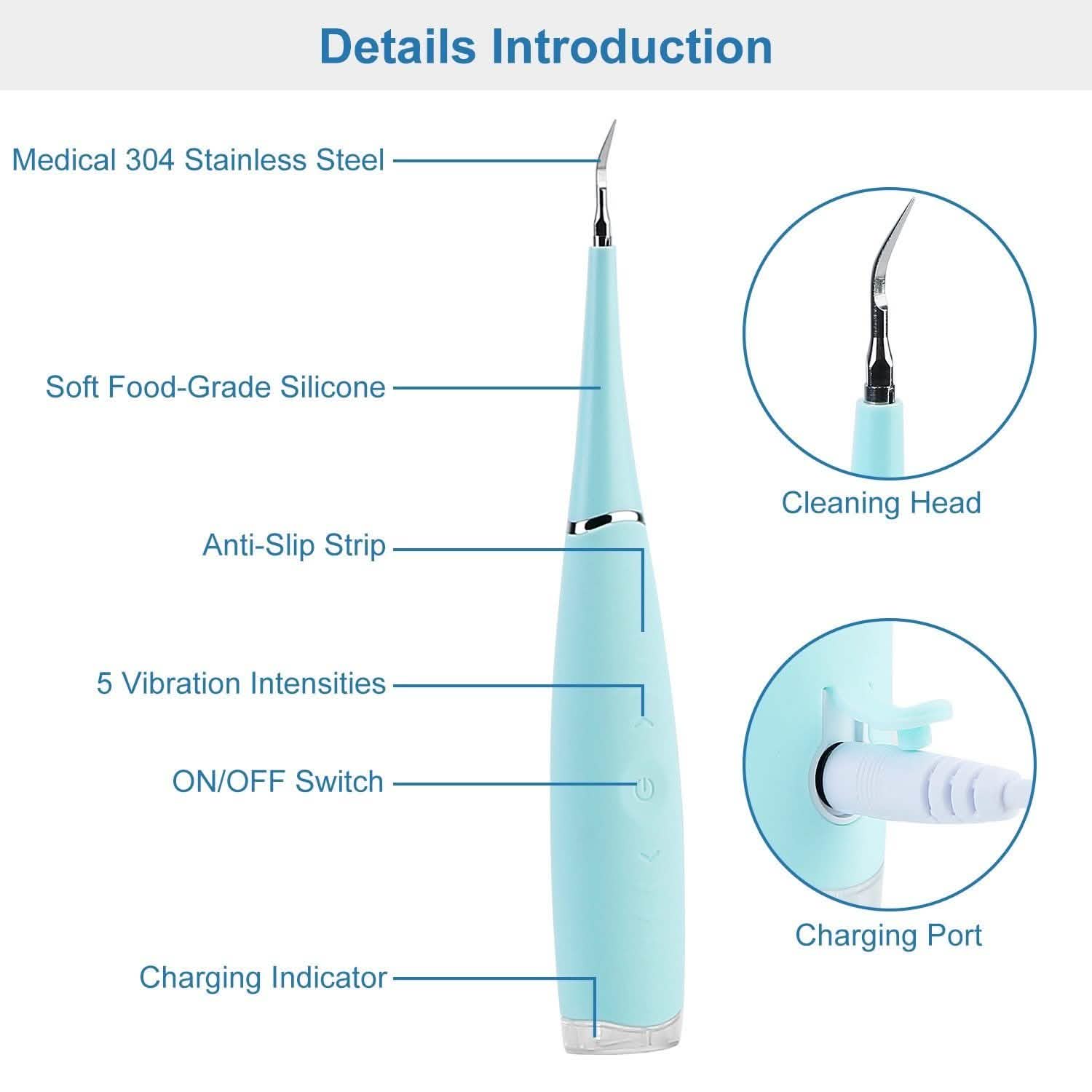 Electric Tartar Remover For Teeth Beauty & Personal Care - Tophatter Daily Deals