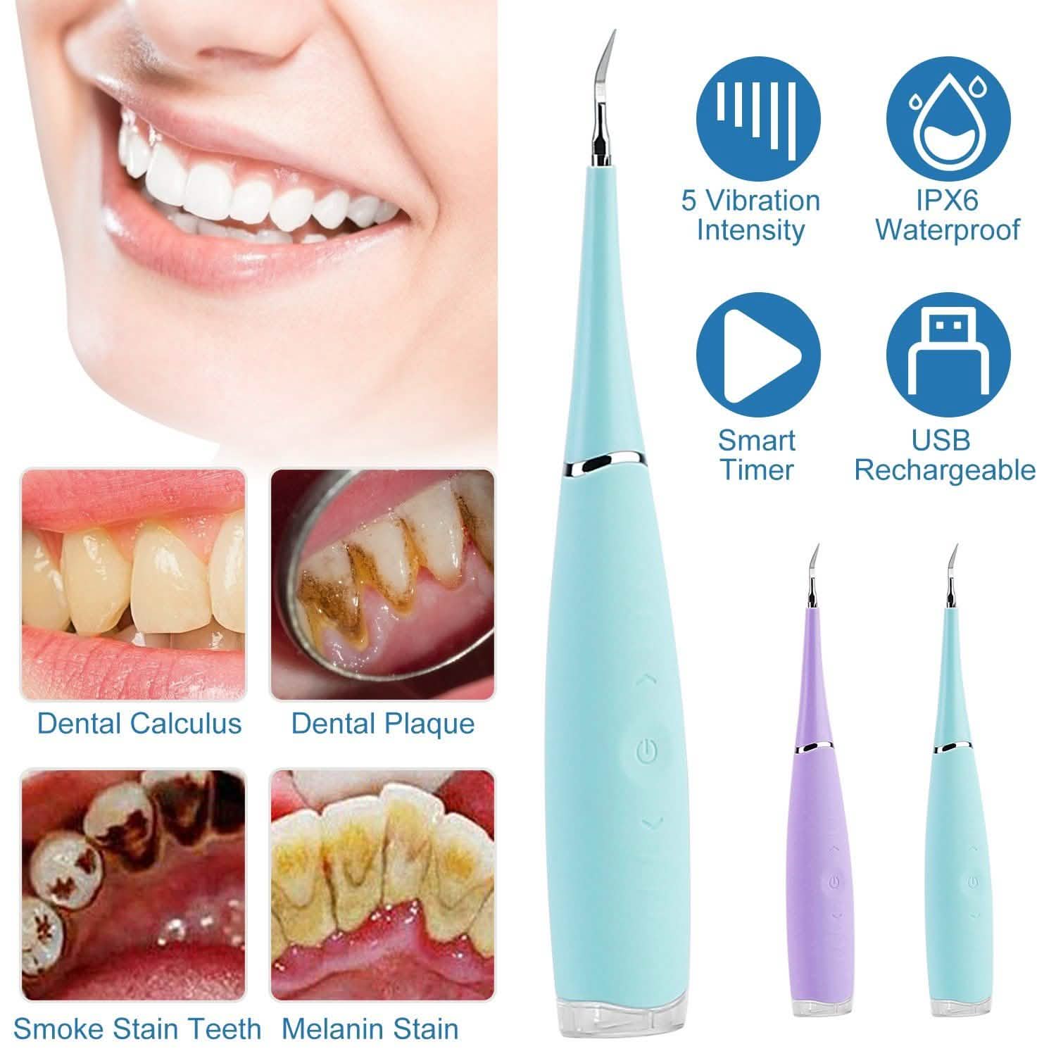 Electric Tartar Remover For Teeth Beauty & Personal Care - Tophatter Daily Deals