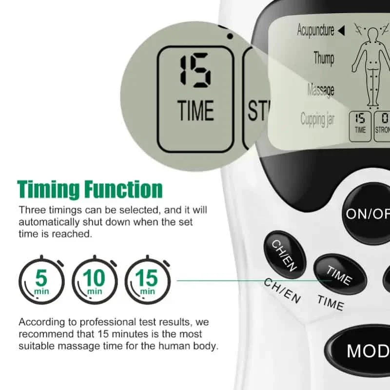 Electric TENS Muscle Stimulator Health & Wellness - Tophatter Daily Deals